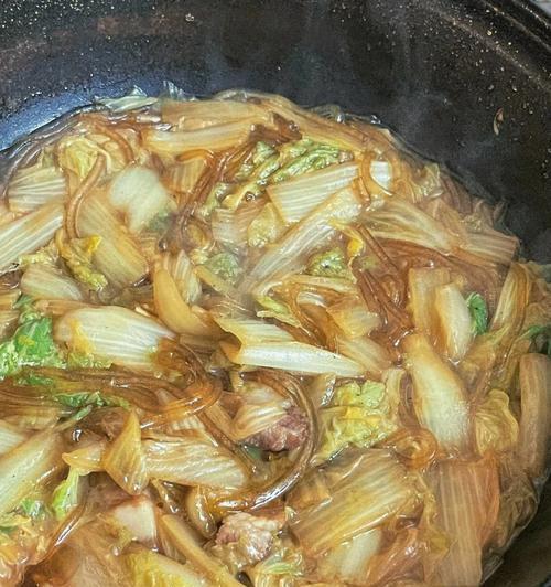 学会做一道家常美食——猪肉白菜土豆炖粉条（口感细腻）