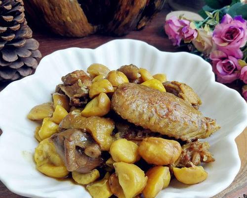 滋味美妙的板栗土鸡汤（家庭美食佳品）