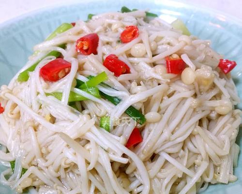 铁板脆皮金针菇怎么做？步骤和技巧有哪些？  第2张