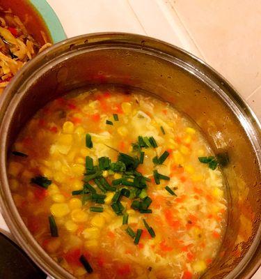 营养美味的宝宝土豆紫薯玉米羹（宝宝健康食谱）