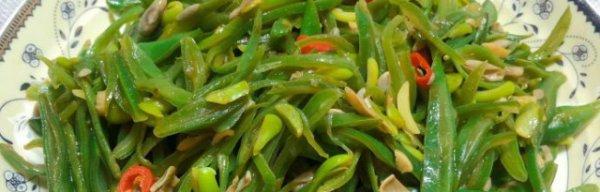 清炒芸豆的做法（简单易学）
