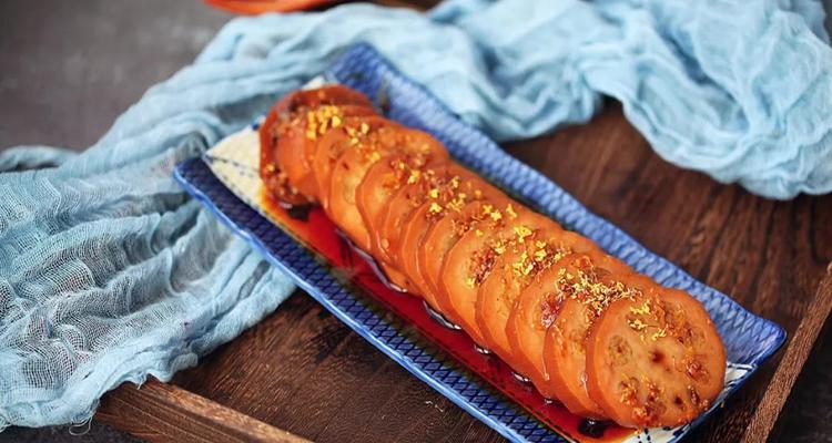 冰糖红枣糯米藕的家常制作方法（美味营养的家常甜品）