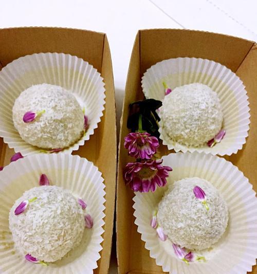 手工制作紫糯米团（传统美食）  第1张
