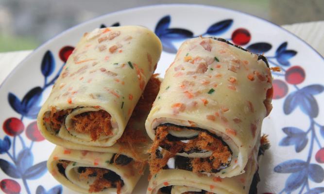 肉松蛋饼的做法是什么？如何在家轻松制作美味肉松蛋饼？  第2张