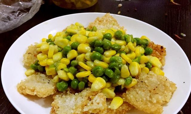 简单易学，美味青豆猪排饭（家常美食）