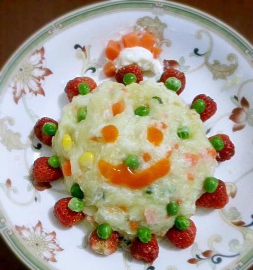 简单做青椒肉酱土豆泥