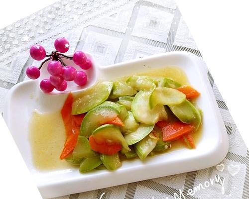 美味健康，以西葫芦炒海米的制作方法（健康饮食）