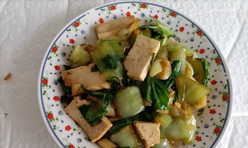 美味健康的素炒米豆腐（以豆腐为主角）  第2张