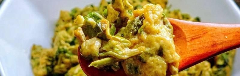 香椿鸡蛋红豆粥的制作方法（家庭健康早餐的选择和制作流程）